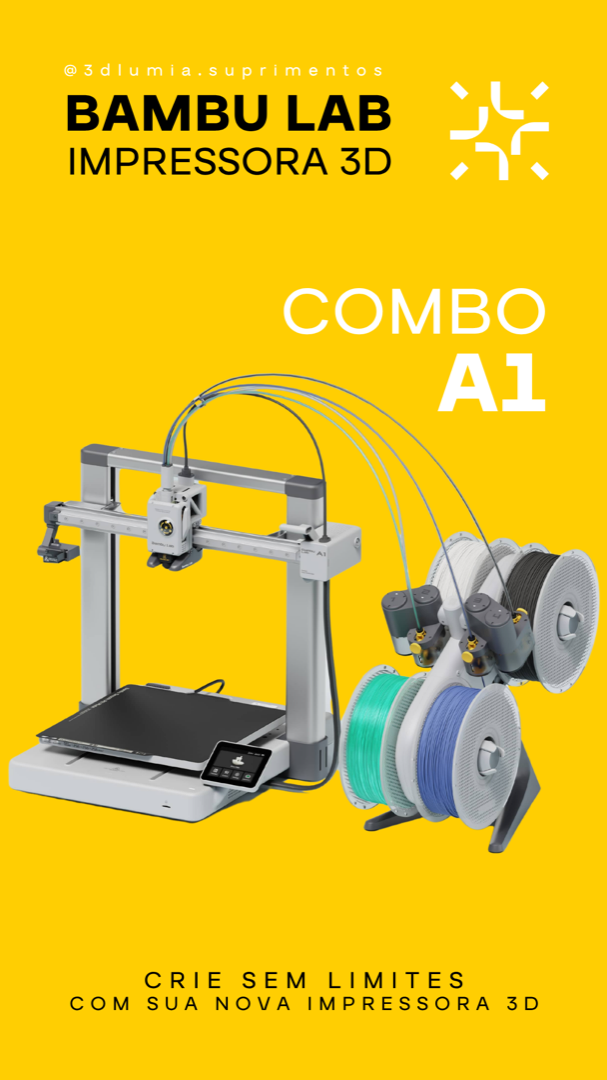 Impressora 3D Bambu Lab A1 Combo